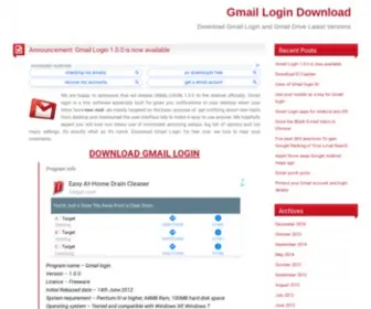 Gmail-Login.info(Gmail login download) Screenshot