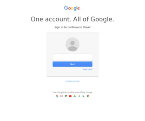Gmail.com(Email from Google) Screenshot
