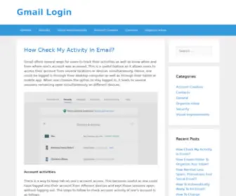 Gmailloginaccount.com(Gmail Login Account) Screenshot