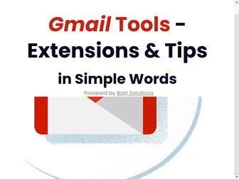 Gmailtools.net(Gmail Tips) Screenshot