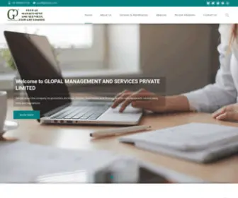 Gmands.com(GLOPAL MANAGEMENT AND SERVICES PRIVATE LIMITED) Screenshot