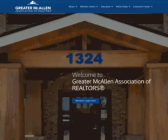 Gmar.org(Greater McAllen Association of REALTORS®) Screenshot