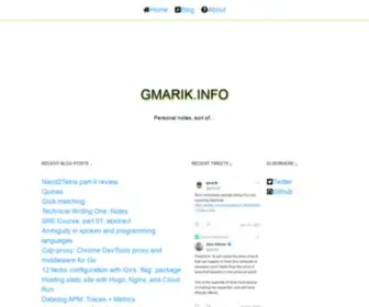 Gmarik.info(Gmarik Info) Screenshot