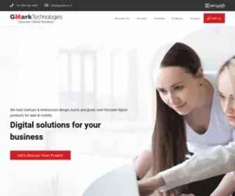 Gmark.co.in(Hire best website design services provider company) Screenshot