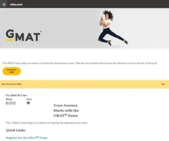 Gmat.com(The GMAT) Screenshot