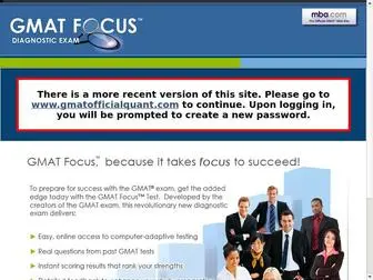 Gmatfocus.com(GMATFocus) Screenshot