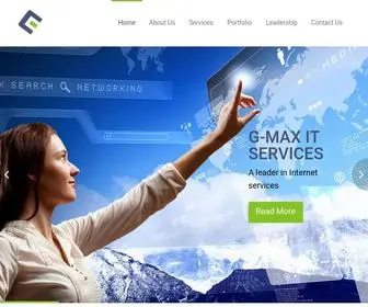 Gmaxconnect.com(G-MAX IT SERVICES) Screenshot