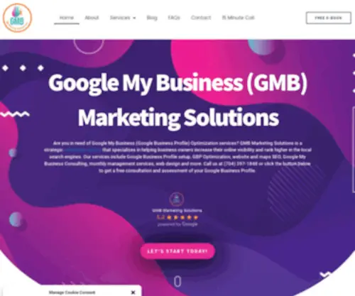 GMbmarketingsolutions.com(GMB Marketing Solutions) Screenshot