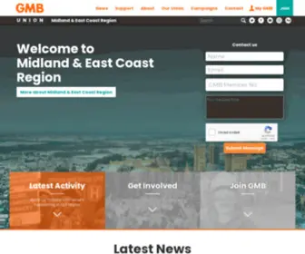 GMbmidandec.org.uk(Midland & East Coast Region) Screenshot