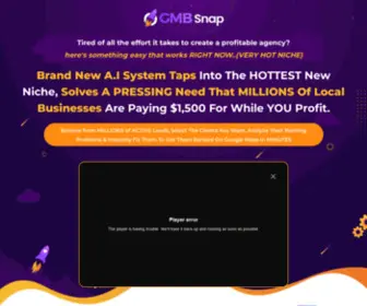 GMBsnap.com(Learn hot to get free traffic to your blog) Screenshot