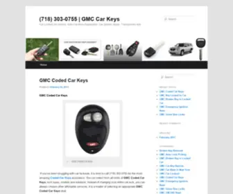 GMccarkeys.com(GMC Car Keys) Screenshot