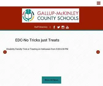 GMCS.org(Gallup McKinley County Schools) Screenshot
