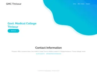 GMCTSR.org(Medical College) Screenshot