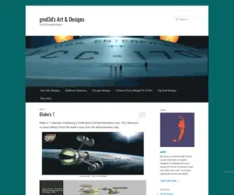 GMD3DDesigns.com(Sci-fi & Concept designs) Screenshot