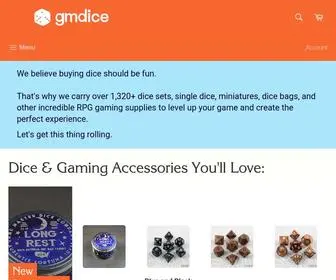 Gmdice.com(Game Master Dice) Screenshot