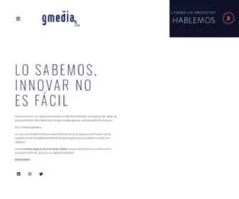 Gmedia.com.ec(Gmedia Digital Innovation Agency) Screenshot