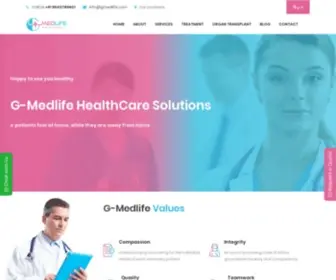Gmedlife.com(ميد لايف) Screenshot