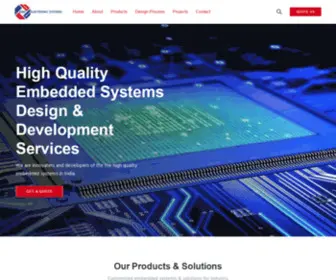 Gmelectronicindia.com(Embedded Systems Manufacturers in India) Screenshot