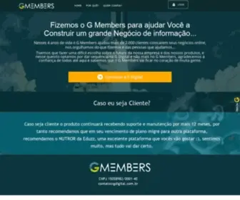 Gmembers.com.br(Lançamento Oficial) Screenshot