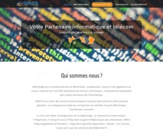 Gmes.fr(Assistance Dépannage Infogérance Cloud DOM) Screenshot