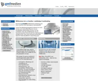 GMfmedien.de(Webdesign & webhosting) Screenshot