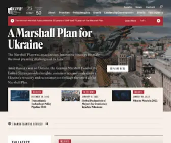 Gmfus.org(The German Marshall Fund of the United States) Screenshot