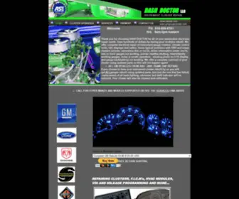 Gmgaugecluster.com(Dash Doctor Grand Rapids) Screenshot