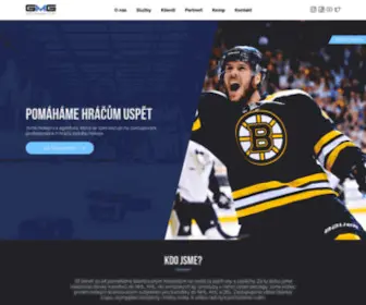 GMghockey.com(Hokejová agentura) Screenshot