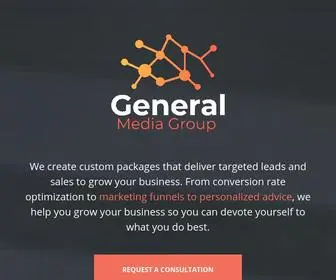 Gmginteractive.com(General Media Group) Screenshot