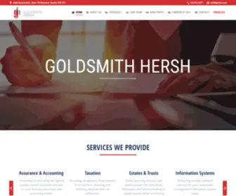 GMhca.com(Goldsmith Hersh) Screenshot