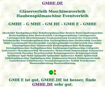 Gmhe.de(Gläserverleih) Screenshot