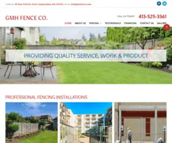 GMhfence.com(Fencing Installations) Screenshot