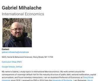 Gmihalache.com(Gabriel Mihalache) Screenshot