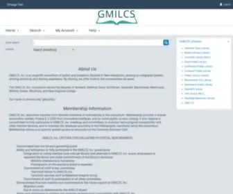 Gmilcs.org(Catalog Home) Screenshot