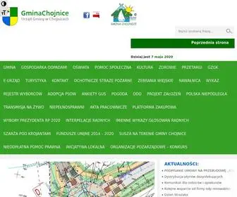 GminachojNice.com.pl(Oficjalny serwis internetowy Urzędu Gminy w Chojnicach) Screenshot
