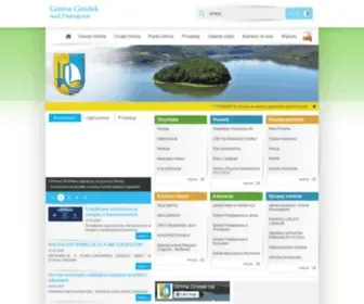 Gminagrodek.pl(Główna) Screenshot