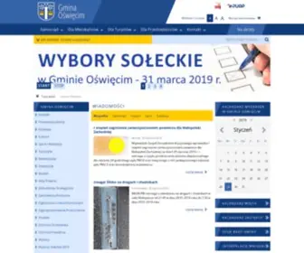 Gminaoswiecim.pl(Oświęcim) Screenshot