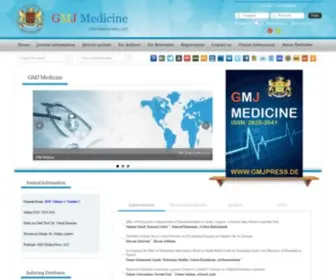 GMJpress.de(GMJ Medicine) Screenshot