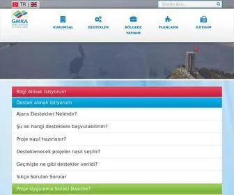 Gmka.gov.tr(Güney Marmara Kalkınma Ajansı (GMKA)) Screenshot