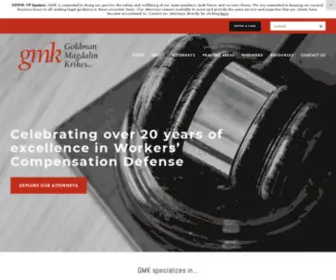 GMklaw.com(Goldman Magdalin Krikes) Screenshot