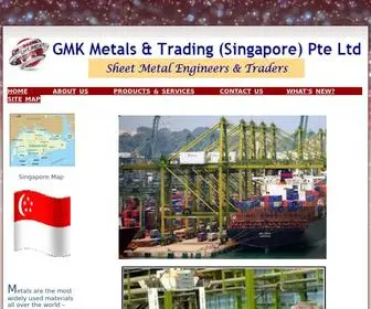 GMkmetals.com(GMK Metals & Trading (Singapore) Pte Ltd) Screenshot