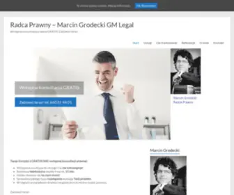 Gmlegal.pl(Marcin Grodecki GM Legal) Screenshot