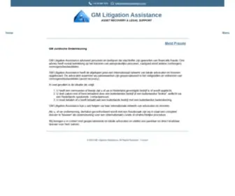 Gmlitigationassistance.com(Gmlitigationassistance) Screenshot