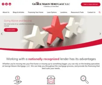 GMMLLC.com(George Mason Mortgage) Screenshot