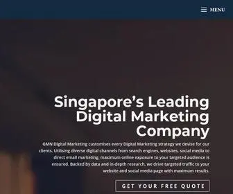 GMndigitalmarketing.com(Singapore's Leading Digital Marketing Company) Screenshot