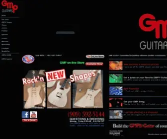 GMpguitars.com(GMP®) Screenshot