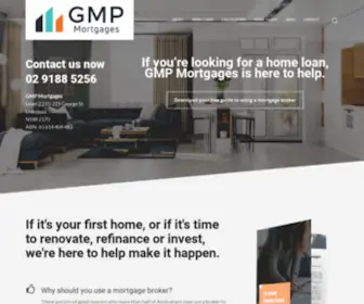 GMpmortgages.com.au(Refinance mortgage) Screenshot