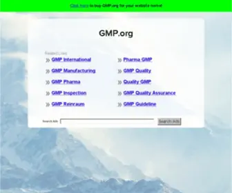 GMP.org(Microbicide Development) Screenshot