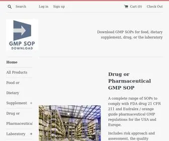 GMpsopdownload.com(GMP SOP Download) Screenshot