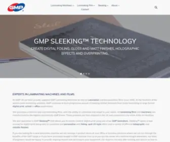 Gmpuk.co.uk(Laminating Machines and Films) Screenshot